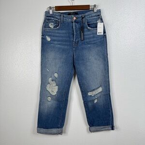J Brand‎ NWT Ivy High Rise Crop Straight Jeans Size 25